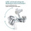 Kitchen Sink Faucet 1080 Rotating Dual Function Robotic Arm Gargle And Eyewash 5
