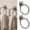 Space Aluminum Rust Proof Towel Holder Round Shape- white 3