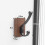 Natural Walnuts Door Hook Strong Adhesive Mount-White 1 7