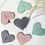 26Pcs Heart Corner Bookmarks PU Leather Corner Page-dark brown 6