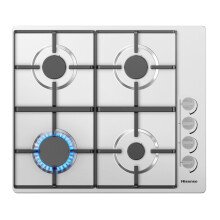 Hisense GM642XHS Built-in 60cm Gas Hob - Stainless