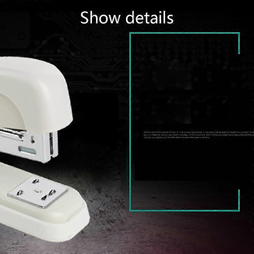 Effortless One-finger Spring-powered Stapler - Easy Stapling Solution 2