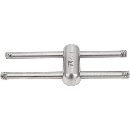 Billiard Cues Stick Tip Press, Practical Lightweight Portable Billiard Tip Suppressor (14mm) 1