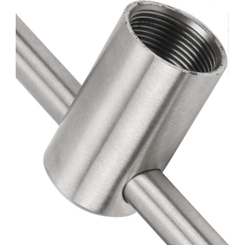 Billiard Cues Stick Tip Press, Practical Lightweight Portable Billiard Tip Suppressor (14mm) 2