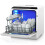 Table Top Dishwasher, Mini Countertop Dishwasher W/ 6 Programs, Delaye 1
