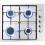 AREBOS Arebos 4-burner gas hob | 58 cm stainless 1