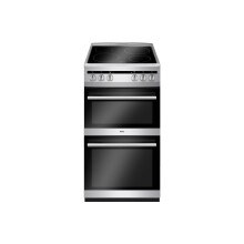 Amica AFC5100SI 50cm Electric Double Cavity Cooker With