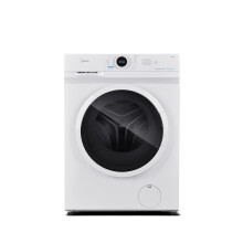 Midea MF200D80B/E Freestanding Washer Dryer, LED Display, 1400RPM,