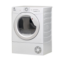 Hoover HLEV8LG 8kg Vented Tumble Dryer, White, LED
