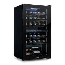 Klarstein Shiraz Wine Refrigerator 5-18C, 42dB, Soft Touch