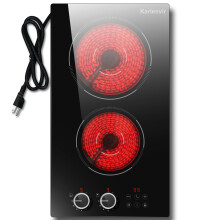 Electric Stove 2 burners, Plug in Electrical Cooktop