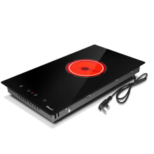 Disaenvir Plug in Ceramic Hob Single Zone, 1