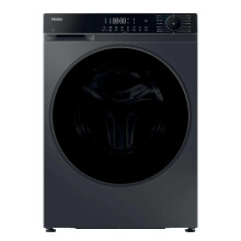 Haier X Series 5 Washer Dryer, 9+5kg, Graphite & Black, A-20%, 1400 RPM