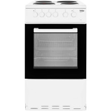 Beko KS530W 50cm Single Oven Electric Cooker With