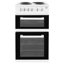 Beko KD531AW 500mm Twin Cavity Electric Cooker Sealed