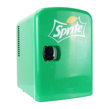 Coca-Cola Coke Mini Fridges For Bedrooms 4L Small Fridge 6 Can Table Top Quiet Mini Fridges 12V Portable Cooler For Skincare Food Drinks Baby Bottles