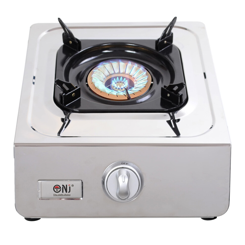 Nj The Right Choice Nj Nsd-11 Portable Gas Stove Single Burner Camping Cooker Indoor Lpg C