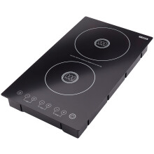 Judge Double Induction Hob with Timer, 3100W, 31cm
