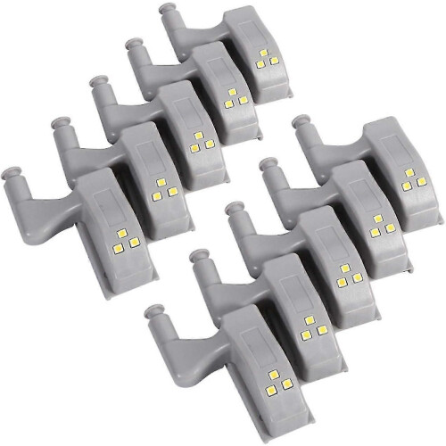 Hinge Led Light, 10Pcs Universal Cabinet Cupboard Closet Hinge LED Light Sensor Light for Home Kitch 1