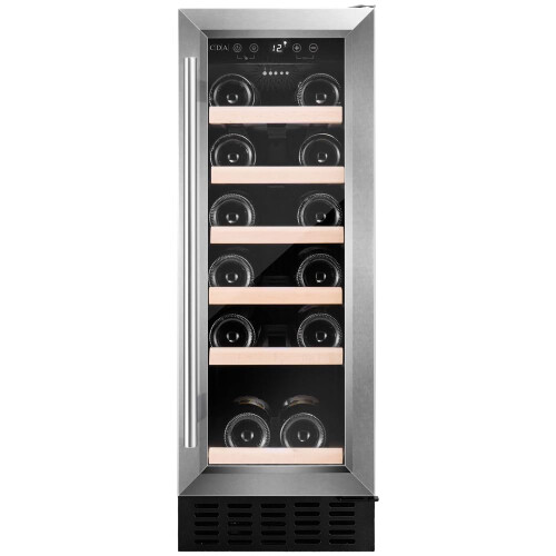 CDA CDA CFWC304SS 19 Bottle Wine Cooler, Single Zone,