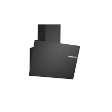 Bosch DWK65DK60B Series 2, Wall-mounted cooker hood 60 cm clear glass