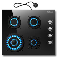 Karinear Gas Hob, 4 Burners Cas Hob with