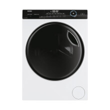 Haier I-Pro Series 5 Freestanding Washer Dryer, 9 Kg Wash + 6 Kg Dry, 1400 RPM, Direct Motion Motor, Wi-Fi, I-Refresh & Anti-Bacterial Treatment, Whi