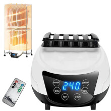 Portable Electric Clothes Dryer with Remote Control,4 Gears