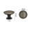 16 Pieces Cabinet Door Knobs, 30mm Vintage Dresser Knobs Set High Quality 4