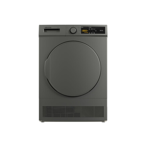 Electra 8Kg Condenser Tumble Dryer - Dark Silver