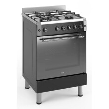 Ferre F6IP40GF-IBL-RETRO 60cm Freestanding Gas Cooker With Wok