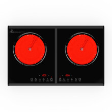VBGK Electric Hob, 220V 3600W 2 burner ceramic