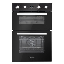 Baridi 90cm Built-In Double Oven, 88L Capacity, Energy