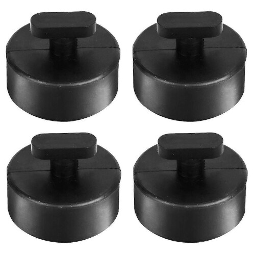 4 Pcs Car Jack Support Block Rubber Pad Solid Adapter Rubber Jack Pad Rubber Pad For Corvette C5 C6 1