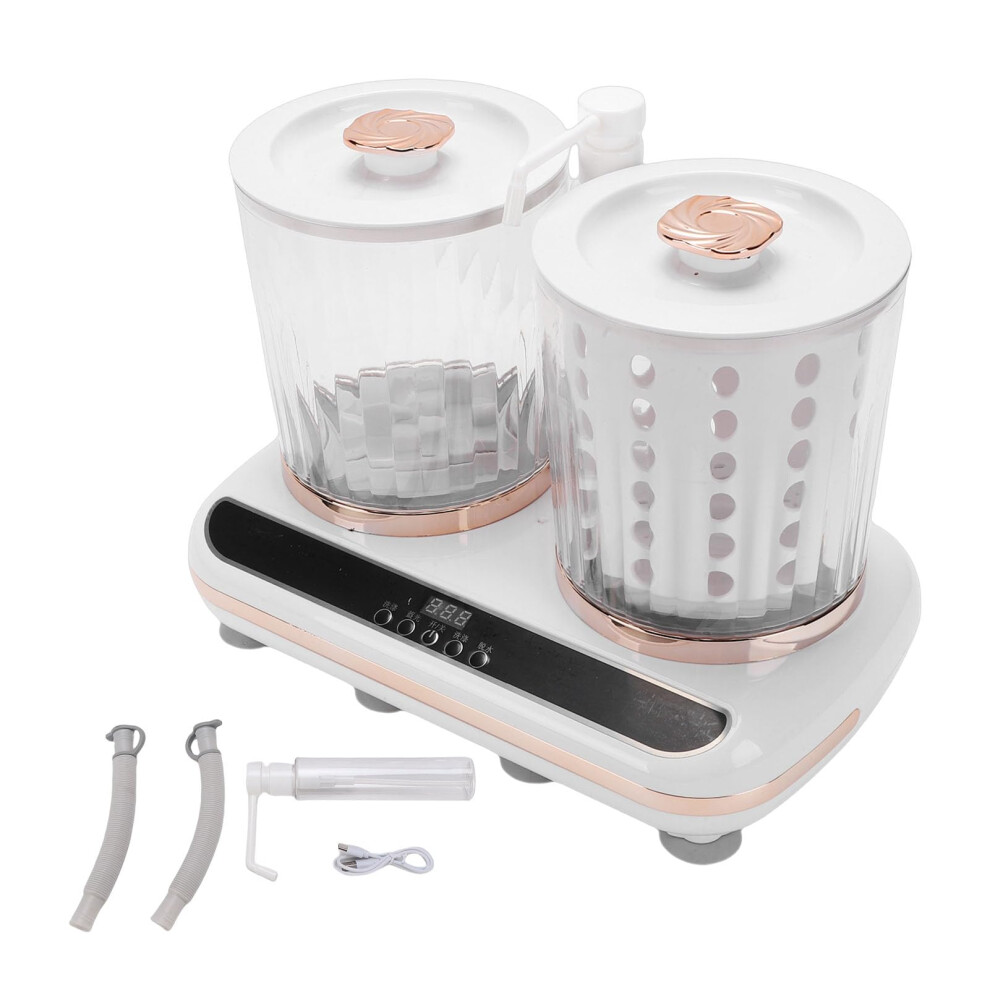 Ovaquixi Portable Washing Machine, Dual Tub Underwear Washer With Buil