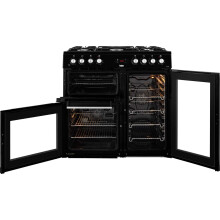 Beko KDVF90K 90cm Dual Fuel Range Cooker -