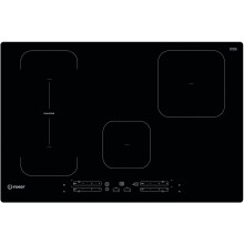 Indesit 77cm 4 Zone Induction Hob with Dualzone
