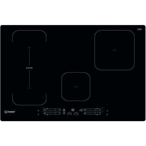 Indesit Indesit 77cm 4 Zone Induction Hob with Dualzone