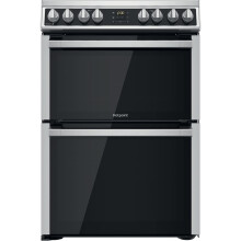 Hotpoint 60cm Double Fan Oven Electric Cooker -