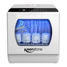Countertop Dishwasher, Keenstone Portable Dishwasher Countertop with 5