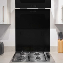 Baridi 60cm Glass Splashback, Backguard Wall Panel for