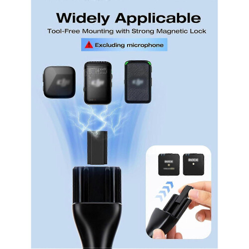 DJI Mic Mini Magnetic Wireless Microphone Stand, DJI Mic1/2 Microphone Stand 2