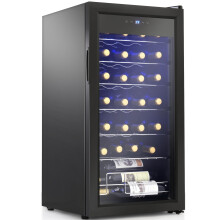 Display4top 28 Bottles Wine Fridge, 93L Capacity Wine