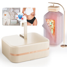 Portable Electric Clothes Dryer, 600W Energy-Efficient Fast Drying,