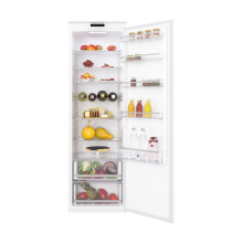 Hoover HOMS518EWK Integrated Tall Larder Fridge 316L Total