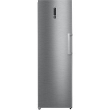 Midea Frost Free Upright Freezer - Brushed Steel - E Rated