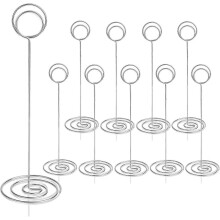 Table Number Holders 10Pcs - 8.75 inch Tall Table Number Stands Place Card Holder for Wedd