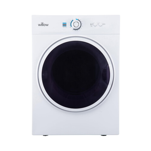 Willow WTD3W 3kg Compact Vented Tumble Dryer, Front