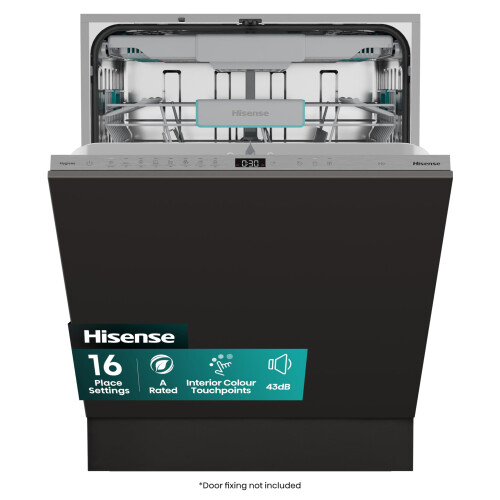 Hisense Hisense Integrated Standard Dishwasher - Black - A