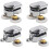 Shower Door Roller, 4 Double Rollers For Shower Door Sliding Rollers Door Replacement Wheel 2